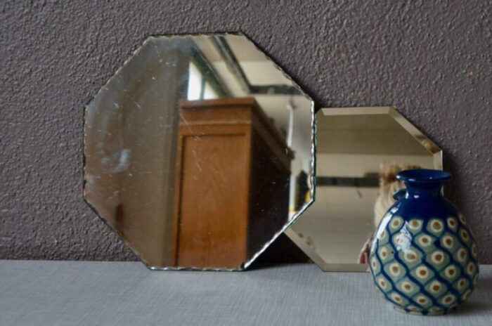 bohemian mirrors set of 2 4