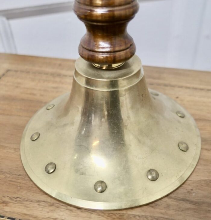 brass ships dinner hand bell 1890s 4