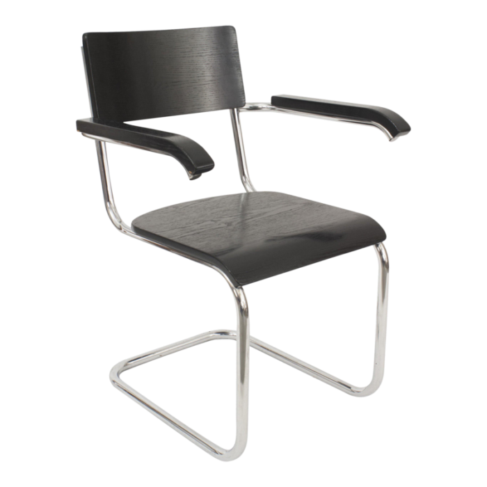 breuer for thonet german art deco lacquered arm chair 8541