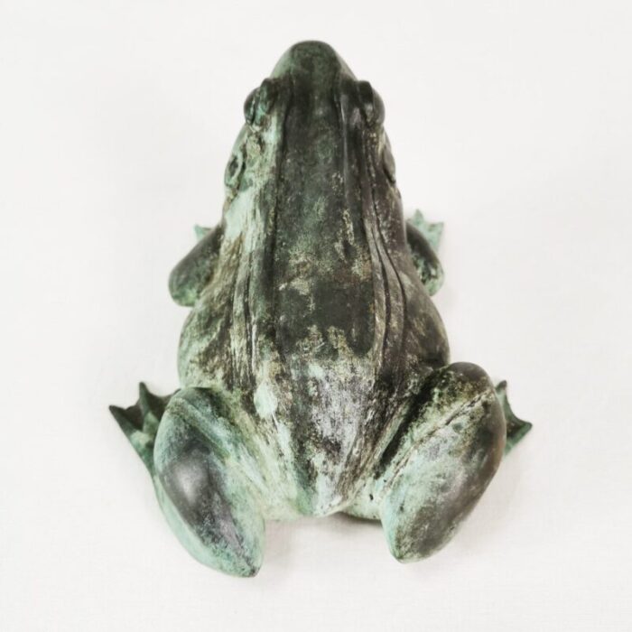 bronze frog sculpture denmark 1960s 7