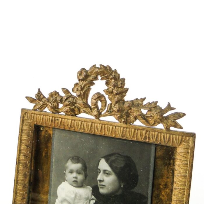 bronze rococo frame france 1890s 5