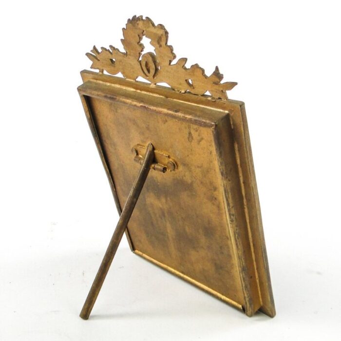 bronze rococo frame france 1890s 7