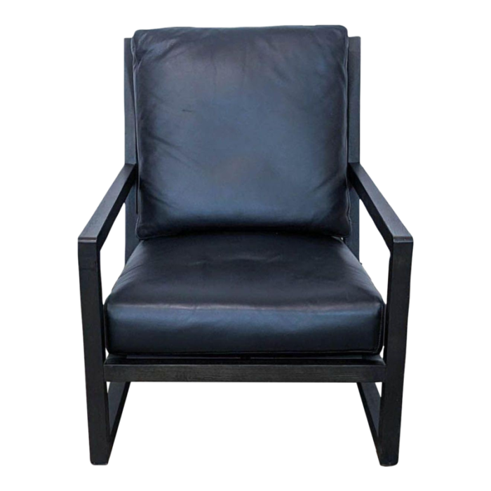 camerich modern simon leather lounge chair 8945