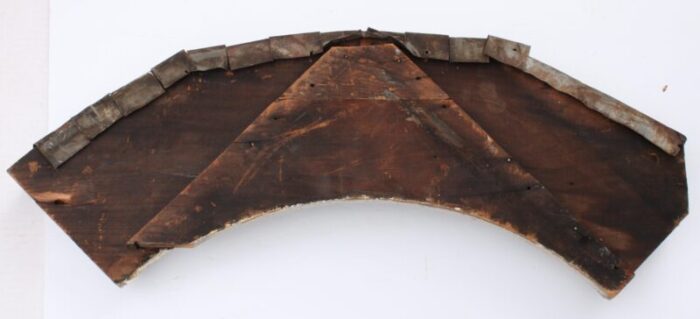 carved architectural salvage wood fragmentremnant 1338