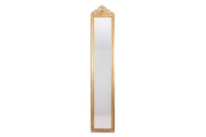 carved giltwood mirror 1880s 1