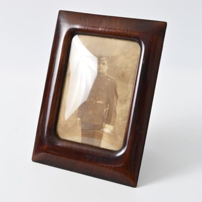 convex glass picture frame 1900s 3