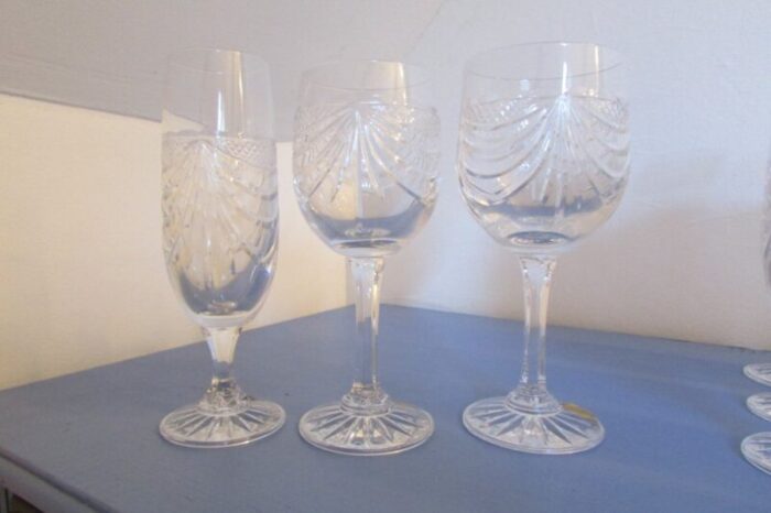 crystal lenser service model gerard 1970s set of 37 2