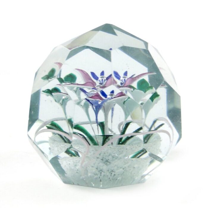 crystal paperweight germany 1890s 4 1