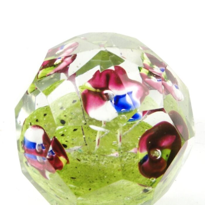 crystal paperweight germany 1890s 6 2