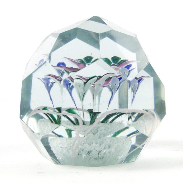 crystal paperweight germany 1890s 9 1