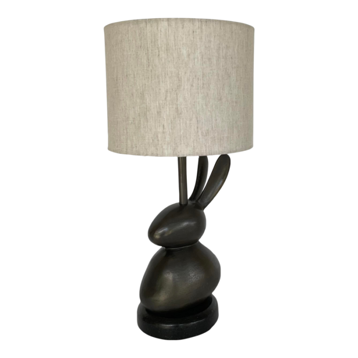 currey and company modern bronze rabbit folkestone table lamp 0181