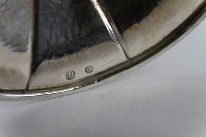 danish silver bowl 1922 10