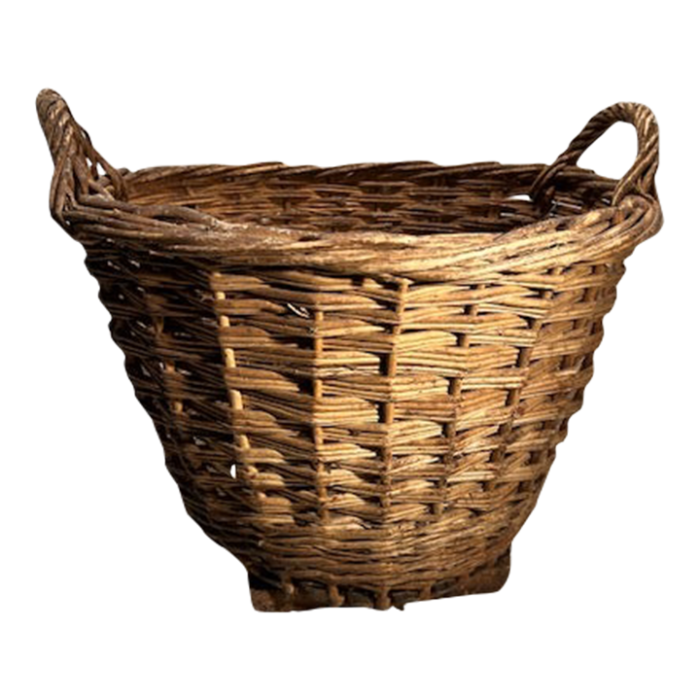 double handled french harvest basket 372 8681