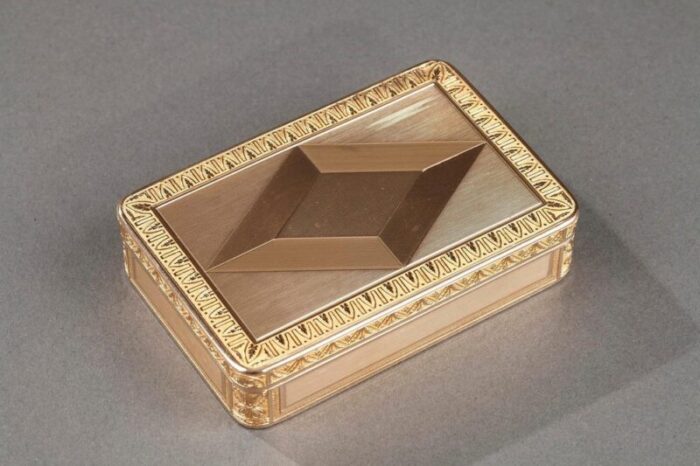 early 19th century gold box 1820s 2