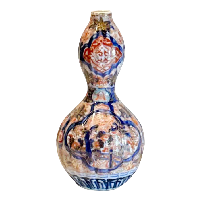 early 19th century imari gourd vase 6206