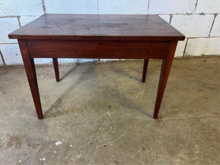 early 20th century antique mahogany side table 2794