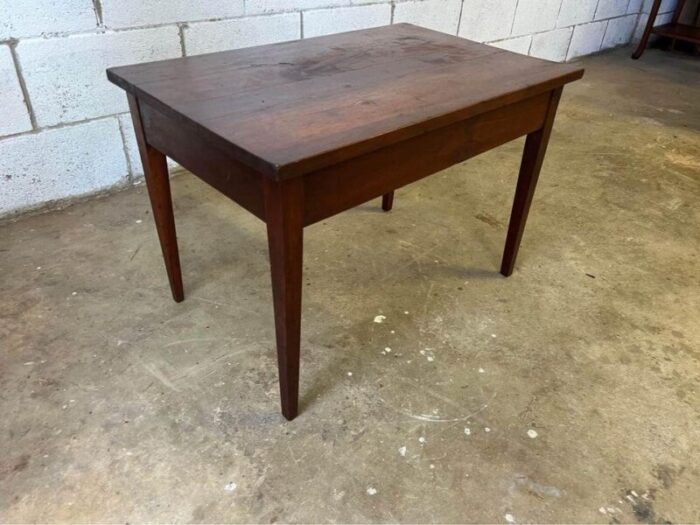 early 20th century antique mahogany side table 4274