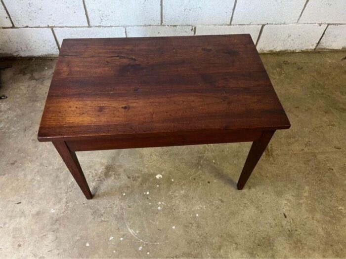 early 20th century antique mahogany side table 4290