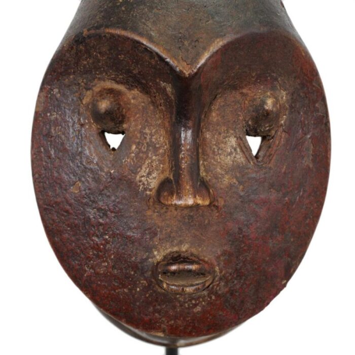 early 20th century baule tribal mask 6