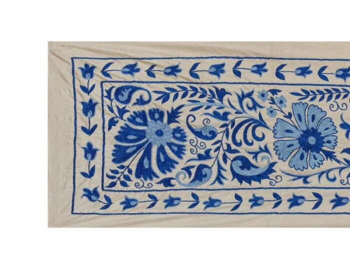 embroidered suzani table runner 3