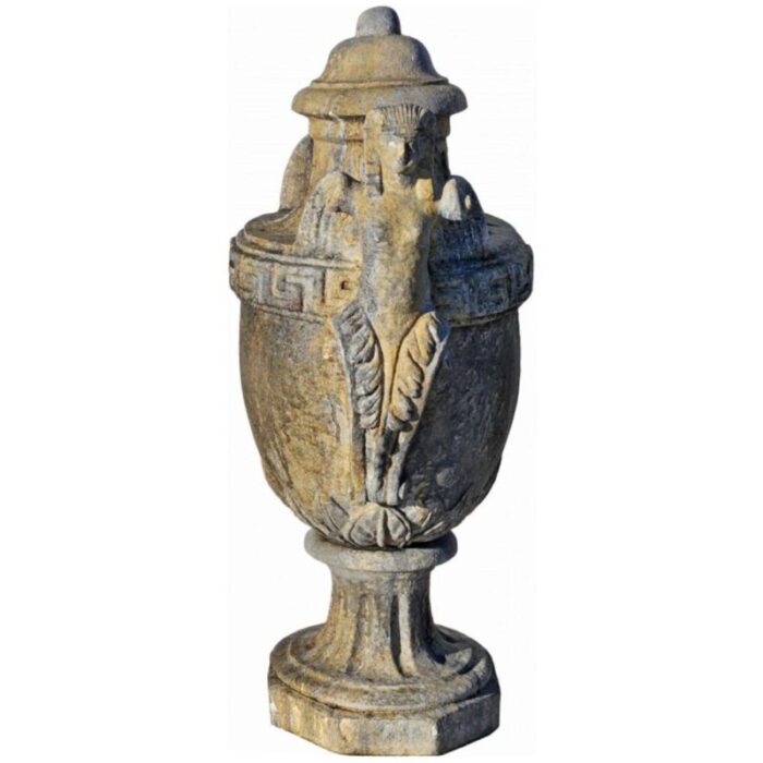 empire vase with sphinxes late 19th century 2