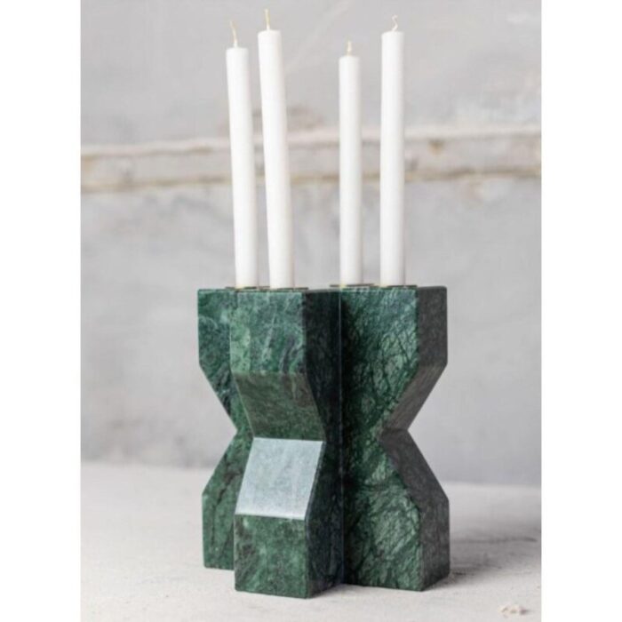 fort marble candleholder by essenzia 3