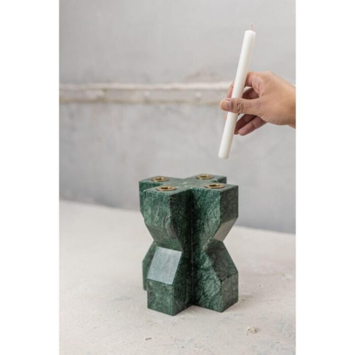 fort marble candleholder by essenzia 6