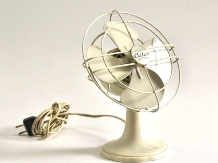 french art deco fan from calor 1950s 1