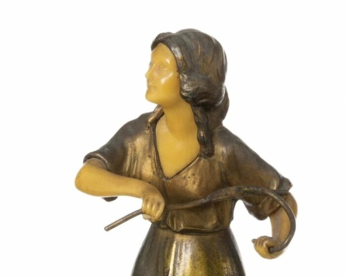 french art deco female figure early 20th century 2