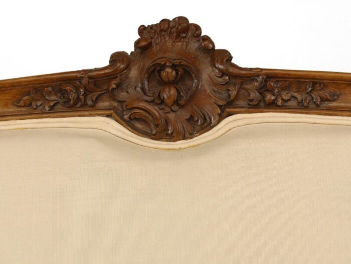 french louis xv walnut settee 1650