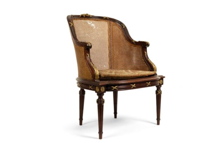 french louis xvi style bergere chair 2063