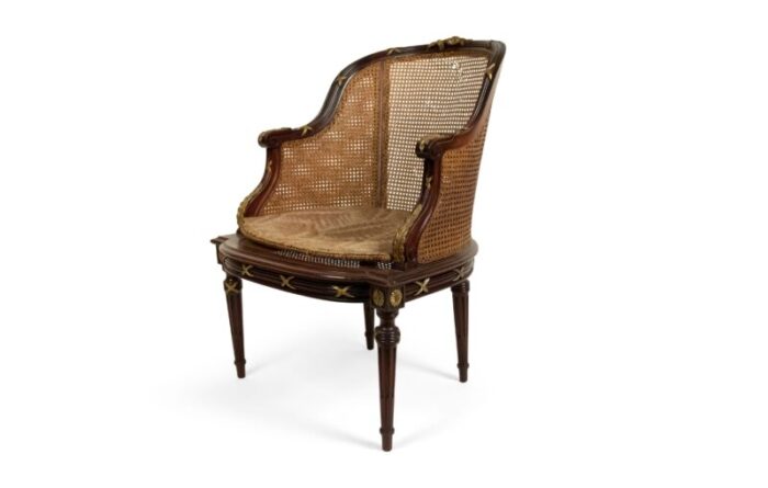 french louis xvi style bergere chair 4549