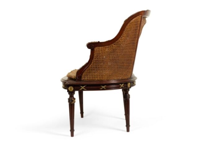 french louis xvi style bergere chair 8848