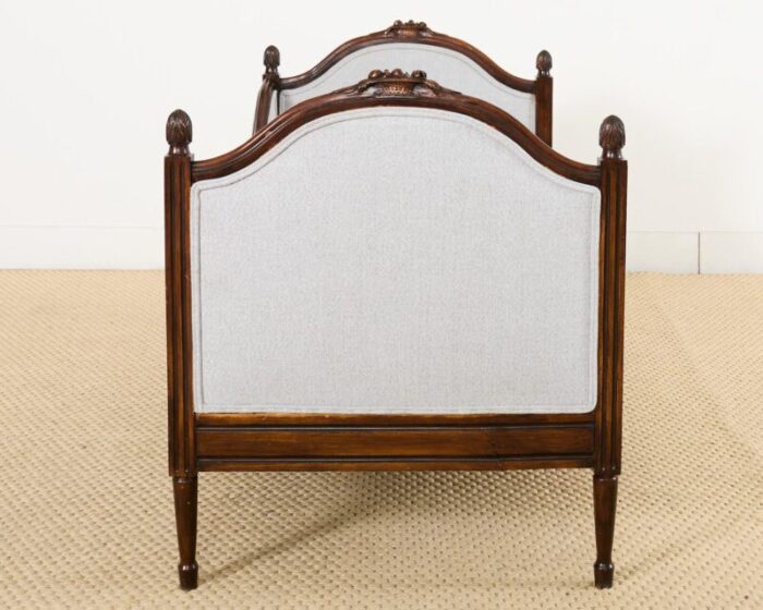 french louis xvi style mahogany bench or diminutive settee 9238