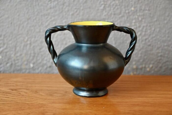 french two tone vase 1950 1