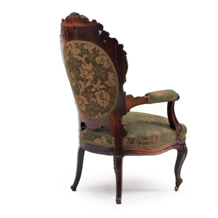 french victorian rosewood armchairs a pair 6575