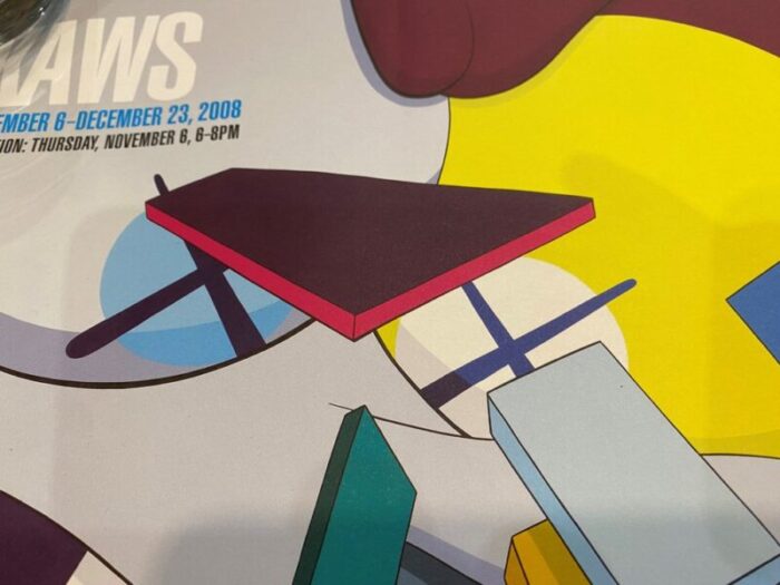 gering lopez gallery exhibition poster by kaws new york 2008 3