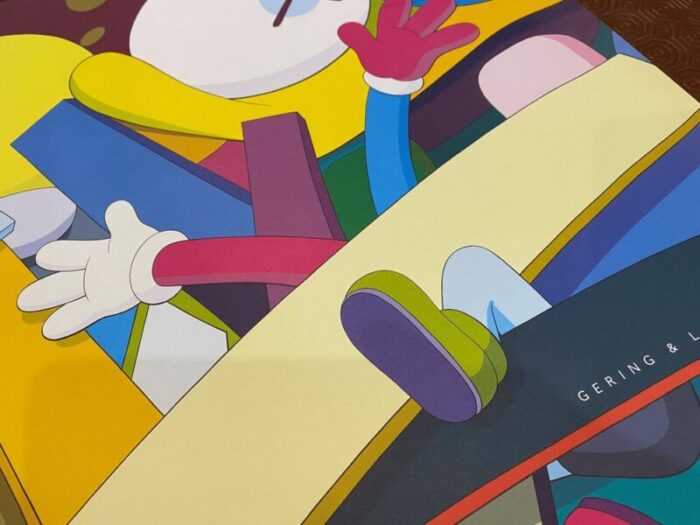 gering lopez gallery exhibition poster by kaws new york 2008 5