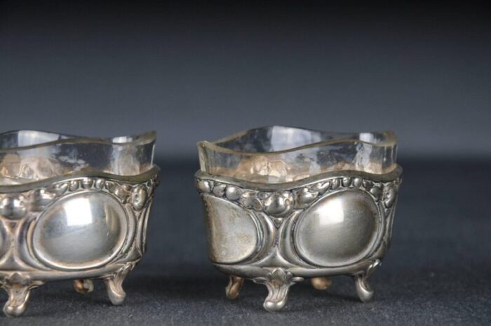 german caviar bowls in silver set of 2 8