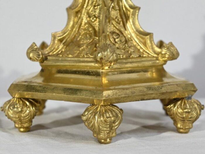 gilt bronze candleholder late 19th century 16