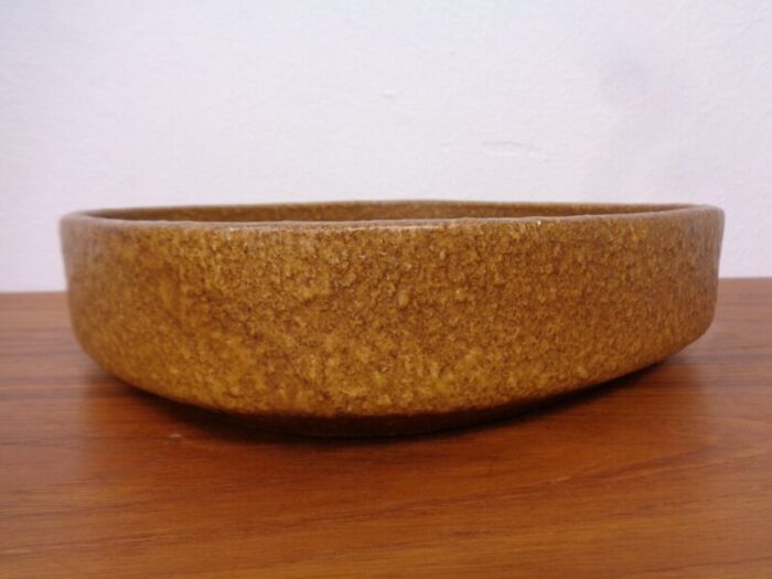 glazed lava ceramic bowl from scheurich germany 1970s 10