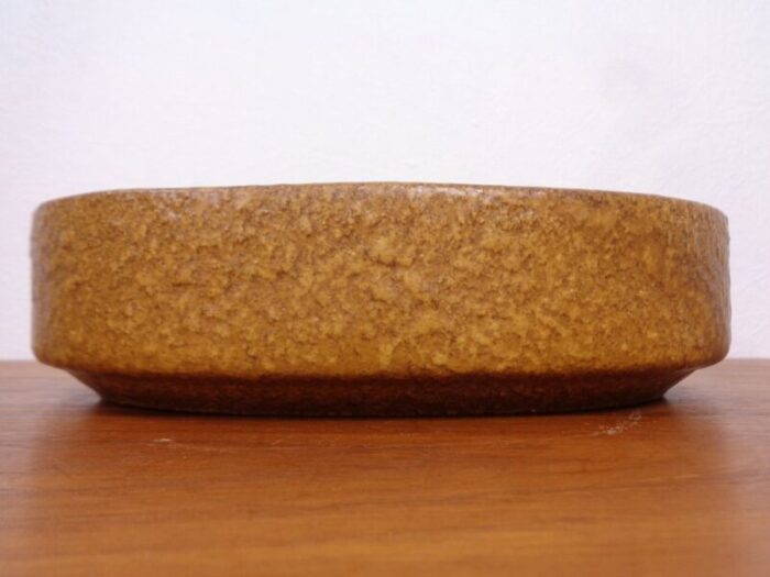 glazed lava ceramic bowl from scheurich germany 1970s 11