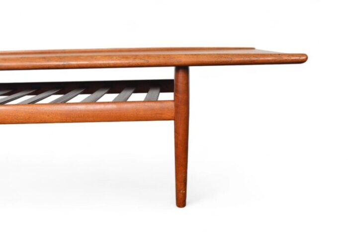 grete jalk teak surfboard coffee table 2553