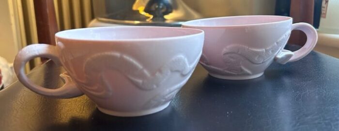 haviland porcelain teacups set of 2 3