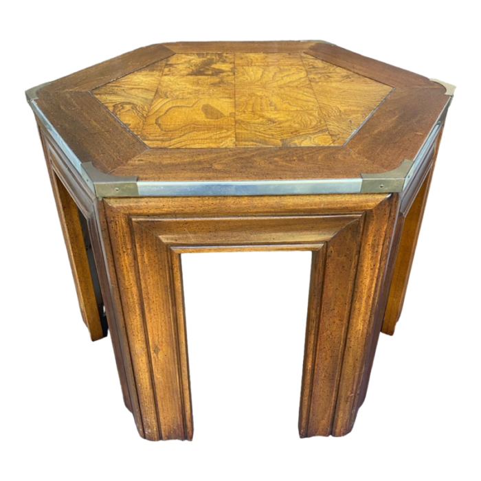 hexagonal end table 2228