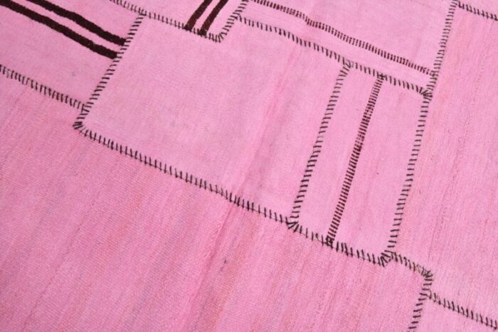 hot pink hemp area rug 1960 6