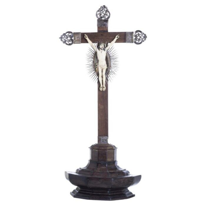 indo portuguese crucified jesus christ 17th century 1