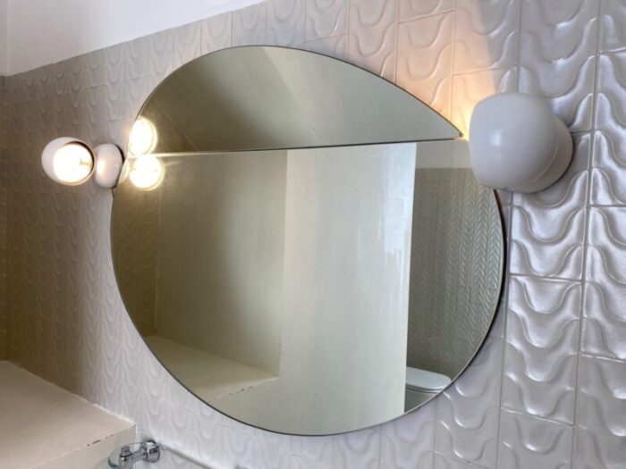 iseo mirror by hiroyuki toyoda for simon gavina 1980s 2