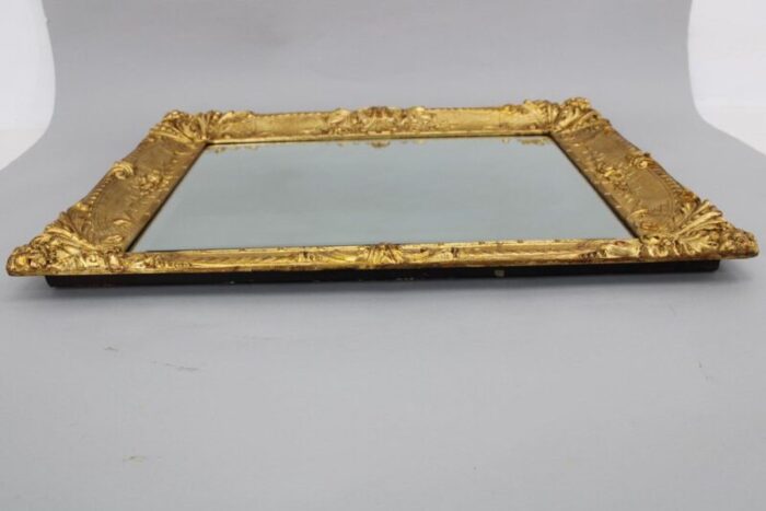 italian mirror with gilt wood frame 1940s 5