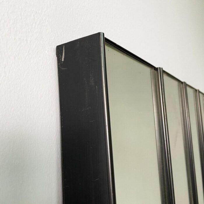 italian modern gronda mirror wall hangers attributed to luciano bertoncini for elco 1970s set of 5 5